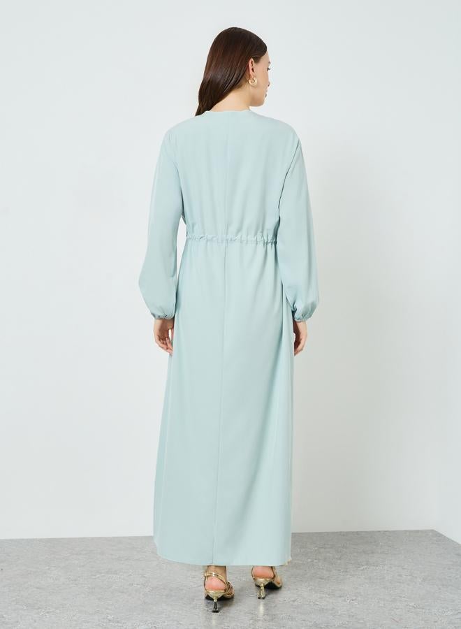 ستايلي عباية كيمونو برباط خصر للنساء - Image 5